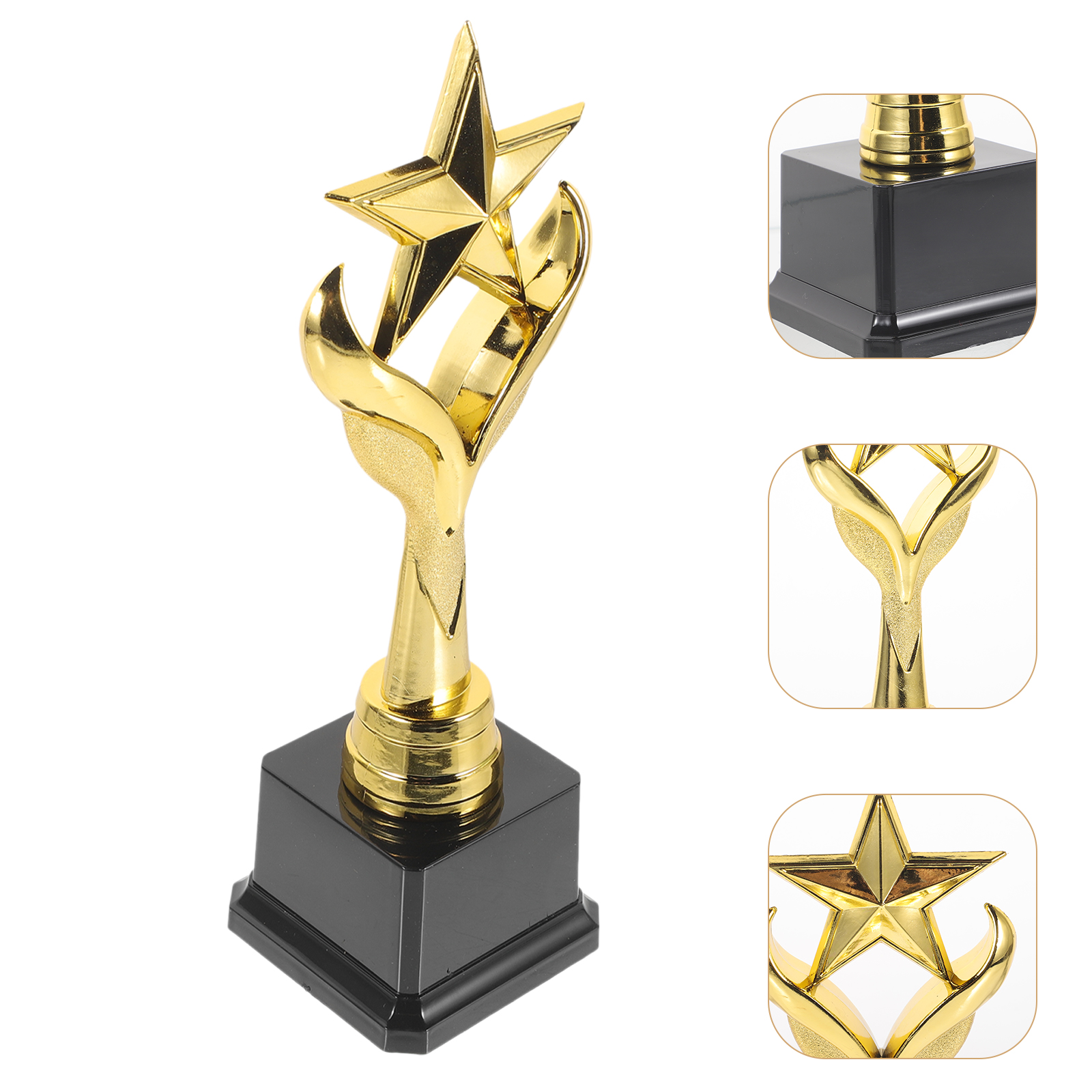 MLINS 3 Trophies Student Trophy Mild Material Game Child
