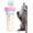 Pink, variant on Electric Cat Wand Toy for Indoor Cats, Interactive Automatic Retractable Cat Teaser with Pom-poms, String Launcher for Kittens and Cats, Enrichment Exercise Feline Toys