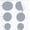 GRAY, variant on 6PCS Sports Shoe Repair Patches, Anti-wear Shoe Patches, Insole Repair Patches, Self-adhesive Patches Inside High Heels