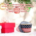 thumbnail image 5 of Patriotic Ribbon, 4Th of July decorations, 10 Yd Length, Wired Edge, Stars Stripes, Patriotic decor, Backyard Gatherings, Navy Red White, 1 Pc, 5 of 6