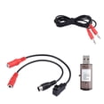 thumbnail image 3 of 22 En 1 Cable De Simulador RC, Simulador USB De Avión RC Con Cables, Admitiendo Simulador USB Real G7 G6 G5, Actualización En Línea Disponible, 4 Interruptores De Deslizamiento, 3 of 7