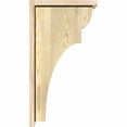 thumbnail image 3 of 8"W x 14"D x 26"H Yorktown Rough Sawn Corbel w/Backplate, Douglas Fir, 3 of 9
