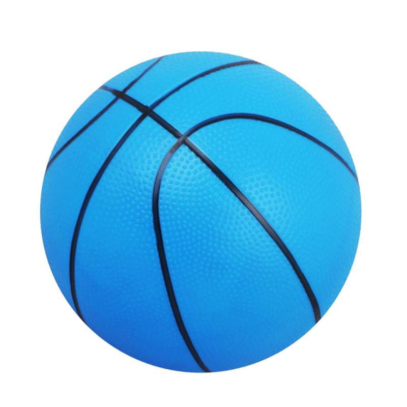 2x Small Basketball Mini Basketball for Kids Soft and Bouncy Hand Held Ball 