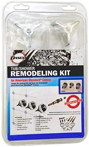 DANCO Bathtub and Shower 3-Handle Remodel/Rebuild Trim Kit for