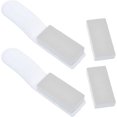 thumbnail image 1 of FFIY Lot de 2 Housses de Siège de Toilette Blanches avec Poignée de Levage, 1 of 7