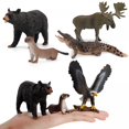 thumbnail image 4 of XIBUFE Wild Animal Model Figures Mini Animal Figurines Decoration Toys for Boys Girls Kids,Forest Animal Figures,Kids Gifts,Educational Toys, 4 of 7
