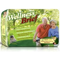 Wellness Brief Original, Adult Diaper, LARGE, 36" to 46" Waist, # 3142 - Pack of 20