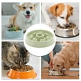 thumbnail image 4 of Unique Bargains 1 Pc Convenient Round Dog Water Bowl for Indoor and Outdoor Plastic Green, 4 of 4