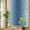 Sea blue, gray, variant on Rainbow Window Privacy Film, Blue Grey Ombre Static Cling Decorative Window Film PVC, Farmhouse Gradient Minimalist No Glue UV Blocking Glass Covering, Removable Stained Glass Sticker 23.6''x59''