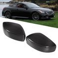 thumbnail image 4 of Rearview Mirror Cover Dustproof Carbon Fiber Pair Wing Mirror Caps With Double Sided Tape For Car Replacement For G25 G37 Q40 Q60 2009-2015 ANGGREK Otros Vehículos, 4 of 8