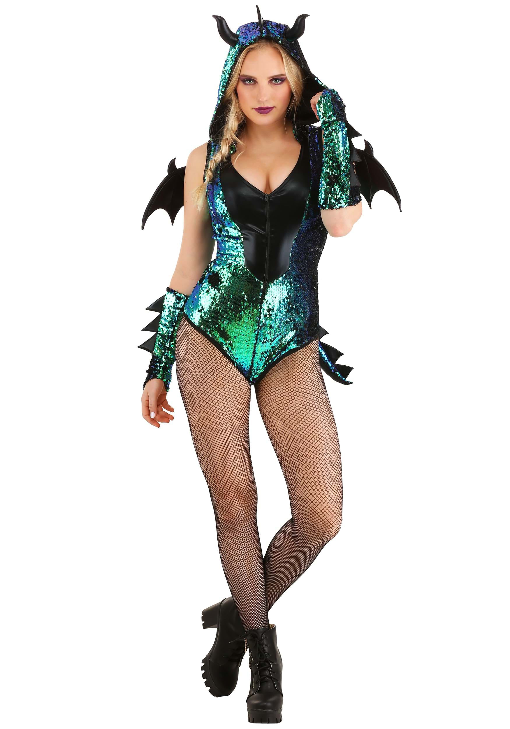 30 Gold Dragon Scale Leggings Women Adult Halloween Costume