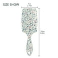 thumbnail image 3 of Air Cushion Comb Vintage Farmhouse Floral Butterflies Anti-static Massage Hair Comb Plastic Detangling Brushes for All Hair Types Conditioning Hair Texture, 3 of 4