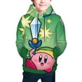 thumbnail image 2 of Youth Kirby Hoodies 3d Print Pullover Hooded Sweatshirt With Pocket For Boys Girls, 2 of 7