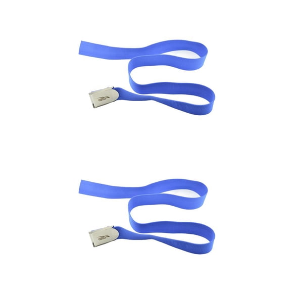 Cinturón de pesas de buceo Sonducket con hebilla de acero inoxidable Correas ajustables Azul 2piezas