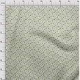 thumbnail image 3 of oneOone Georgette Viscose Fabric Leaves & Floral Artistic Printed Craft Fabric BTY 42 Inch Wide, 3 of 4