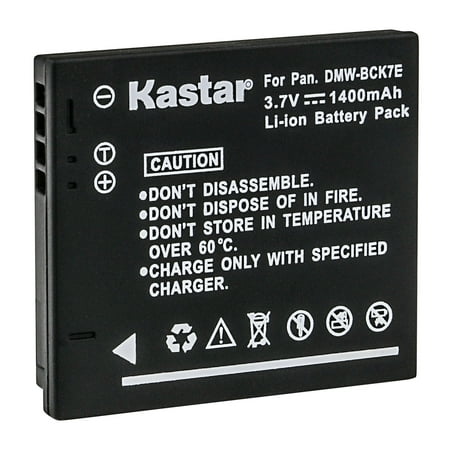 Kastar 1-Pack DMW-BCK7E Battery Replacement for Panasonic Lumix DMC-FS18 Lumix DMC-FS22 Lumix DMC-FS28 Lumix DMC-FS35 Lumix DMC-FS37 Lumix DMC-FS40 Lumix DMC-FS45 Lumix DMC-FT20 Camera
