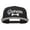 Black, variant on Groom Bow Tie Embroidered Cotton Snapback - Grey OSFM