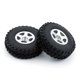thumbnail image 4 of Neumáticos de coche RC 4 Uds con llantas de aleación de aluminio reemplazos para 1/24 Axial SCX24 90081 AXI00005 C10 AXI00006 AXI00002 RC Car Romacci Neumático, 4 of 7