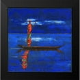 thumbnail image 2 of Rauscher, Michel 12x12 Black Modern Framed Museum Art Print Titled - Midnight Voyage 1, 2 of 5