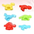 thumbnail image 3 of 12 moldes de plastilina de dinosaurio para hacer tú mismo, diseño de cratón, juguetes de plastilina para niños (color y patrón aleatorios)., 3 of 7