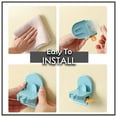 thumbnail image 3 of Vaidha Self-Adhesive Dentifrice Squeezers 3-in 1 Storage For Your Toothbrush Toothpaste, 3 of 4