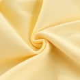 thumbnail image 4 of Wilark Toddler Girls Ballet Dress with Mesh Trim Cute Knitted Crew Neck Long Sleeve Party Dance Dress Yellow 2 T, 4 of 6