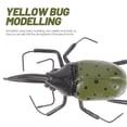 thumbnail image 4 of GAXIRE 2-Pack Realistic Green Insect Figurines Plastic Models for Home Decor Lifelike Simulation Props, 4 of 7