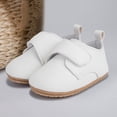 thumbnail image 2 of Splozh Baby Girl Tennis Shoes Baby Solid Color Shoes for Boys Girls Casual Shoes Non Slip Soft Sole Comfortable Baby Shoes White,US 4.5, 2 of 6