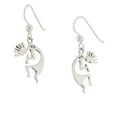 thumbnail image 2 of Jewelry Trends Kokopelli Sterling Silver Dangle Earrings South Western humpback fertility deity, 2 of 7