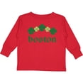 thumbnail image 3 of Inktastic Boston Irish Boys or Girls Long Sleeve Toddler T-Shirt, 3 of 5