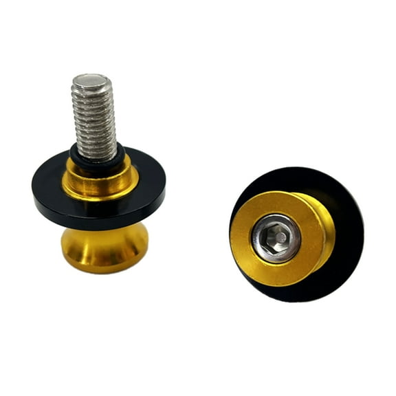 2Pcs Frame Stands Screws Swingarm Spools Slider 6mm 8mm 10mm Screw for Motorcycle Modification Tool