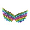 thumbnail image 1 of Ala de vestuario Ala de ángel para niños, ala de , disfraz de Cosplay para mujer, mariposa para niños y niñas, juego de cumpleaños, , Colorful Vistoso Magideal Ala de vestuario, 1 of 7