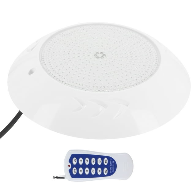 Oubit Outdoor Lighting,35W RGBW Remote Control RGBW Pool Lamp Pool Light Sleek Aesthetic