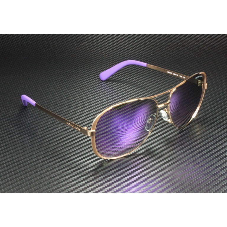 Michael Kors Purple Aviator Sunglasses with Gradient Lenses Michael Kors Women main image 3