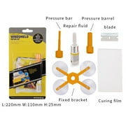 Windshield Repair Kit,Car Windshield Repair Kit,Windshield Chip Repair Kit with Windshield Repair Resin for Fix Auto Glass Windshield Crack Chip Scratch