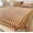 Brown, variant on Velvet Fitted Sheet, Soft Plush Fitted Sheet Bedspread, Winter Warm Thickened Fitted Bed Sheet, Soft Plush Bedcover Mattress Cover with Elastic, Bedsheet Bed Sheet Mattress Protector