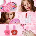 thumbnail image 4 of Kit de maquillaje para niñas, juego de maquillaje lavable para disfrazarse, juego de belleza con estuche de cosméticos, juguetes de cumpleaños para niñas de 3, 4, 5, 6, 7, 8, 9, 10, 11 y 12 años, 4 of 7