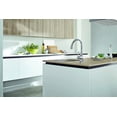 thumbnail image 2 of GROHE 32298001 Ladylux Cafe 1 Handle Pull-Down Kitchen Faucet, Starlight Chrome, 2 of 5