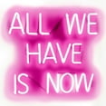 thumbnail image 2 of Carr, Hailey 15x15 Gold Ornate Wood Framed with Double Matting Museum Art Print Titled - Neon All We Have Is Now PW, 2 of 4