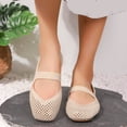 thumbnail image 6 of DeHolifer Slip On Sneakers for Women Breathable Lightweight Wide Width Soft Sole Arch Support Non-Slip Shoes Mesh Knitted Woven Walking Shoes, 6 of 8