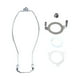 thumbnail image 4 of Accesorios de iluminación de arpa de lámpara Base de luz 6 8 10 12 pulgadas Juego de arpa de lámpara Pantalla de lámpara 10inch, 4 of 9
