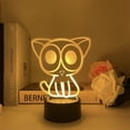 thumbnail image 1 of La luz nocturna LED 3D Legends of Luoxiaoheis cambia de color, 1 of 2
