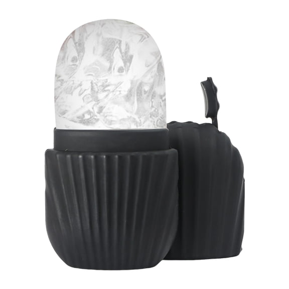 OIUR Ice Face Roller Ice Cube Mold with Lid Anti-slip Ice Tray Shrink Pores Ice Maker for Eye Puffiness Face Tightening Skin Rejuvenating