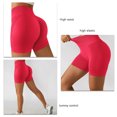thumbnail image 4 of Pantalones cortos de yoga de cintura alta NikouMX para mujer entrenamiento correr S M L XL, 4 of 5