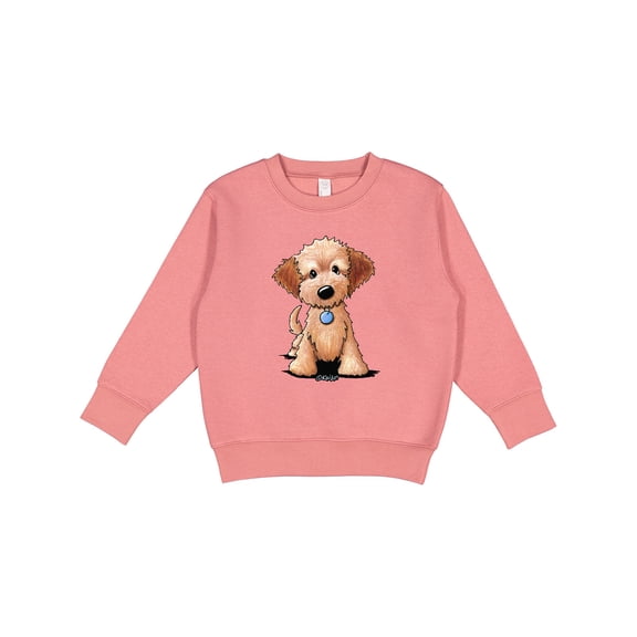 Inktastic Kiniart Mini Goldendoodle Toddler Sweatshirt
