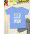 thumbnail image 4 of Tstars Boys Unisex Easter Holiday Shirts Shirt Infant No Bunny Loves Me Like Jesus Happy Easter Party Shirts Easter Gifts for Boy Baby Outfit Kids T Shirt, 4 of 6
