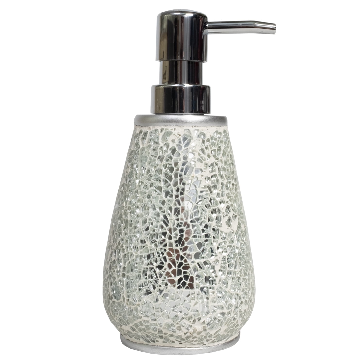 Glamour Bath Accessory Collection Poly Resin 4 Piece Bathroom Set
