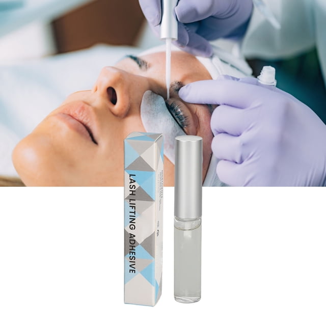 Lash Strong Fix Glue, Easy To Clean Transparent Water Soluble Lash Lift Glue for Beauty Salon