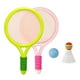 thumbnail image 1 of Raqueta de de bádminton duradera para , juguetes de juego de raqueta de volante de pelota, juguete interactivo para padres e hijos y rosa Macarena Raquetas de bádminton, 1 of 8