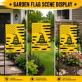 thumbnail image 3 of Don't Tread On Me Flag Gadsden Flag Double Sided Patriotic Rattlesnake Garden Flag Fade Resistant USA Tea Party Outdoor Hanging Decor 12x18 Inch, 3 of 5